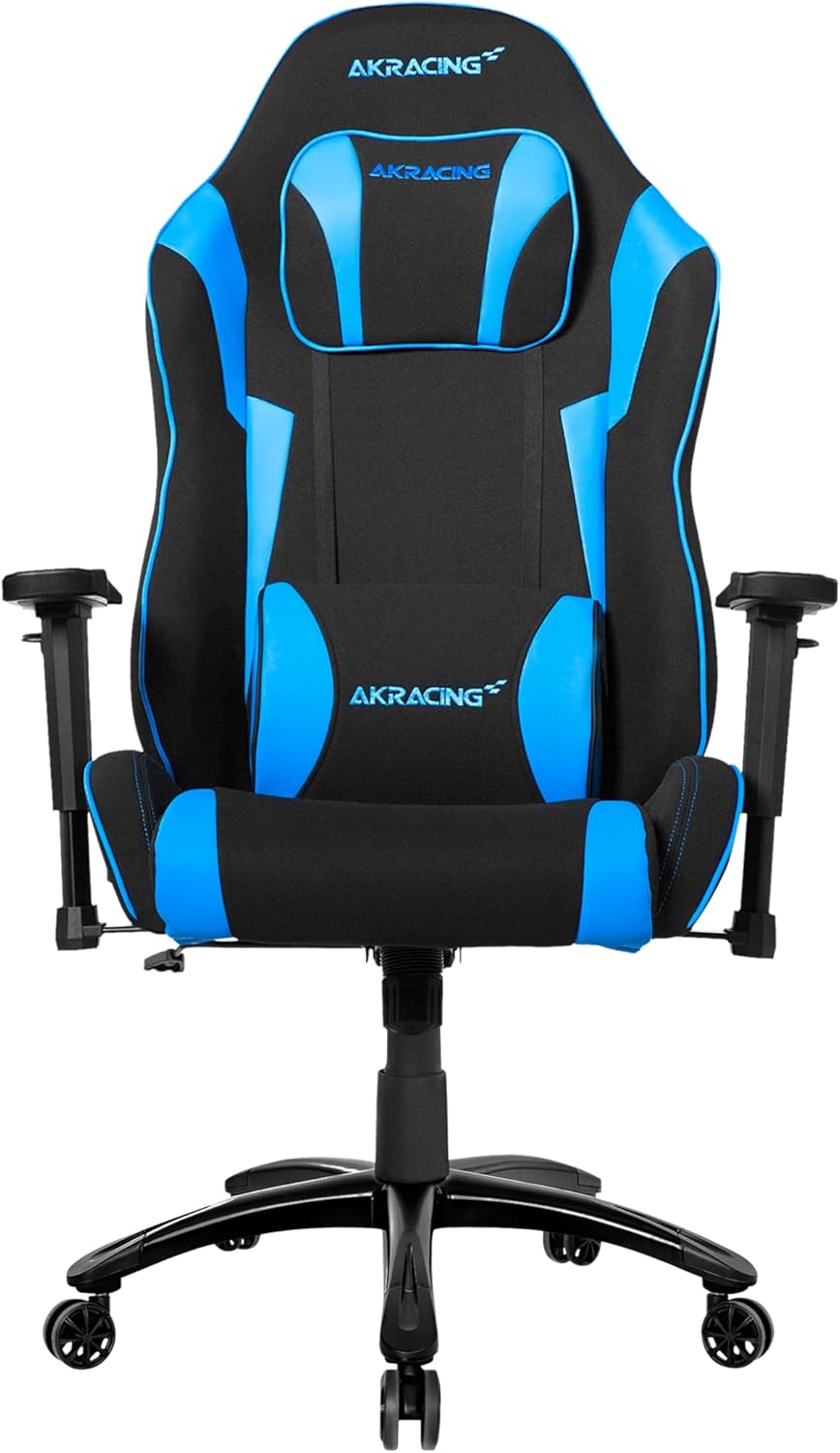 Masters Series Max Gaming Chair, Black/Blue