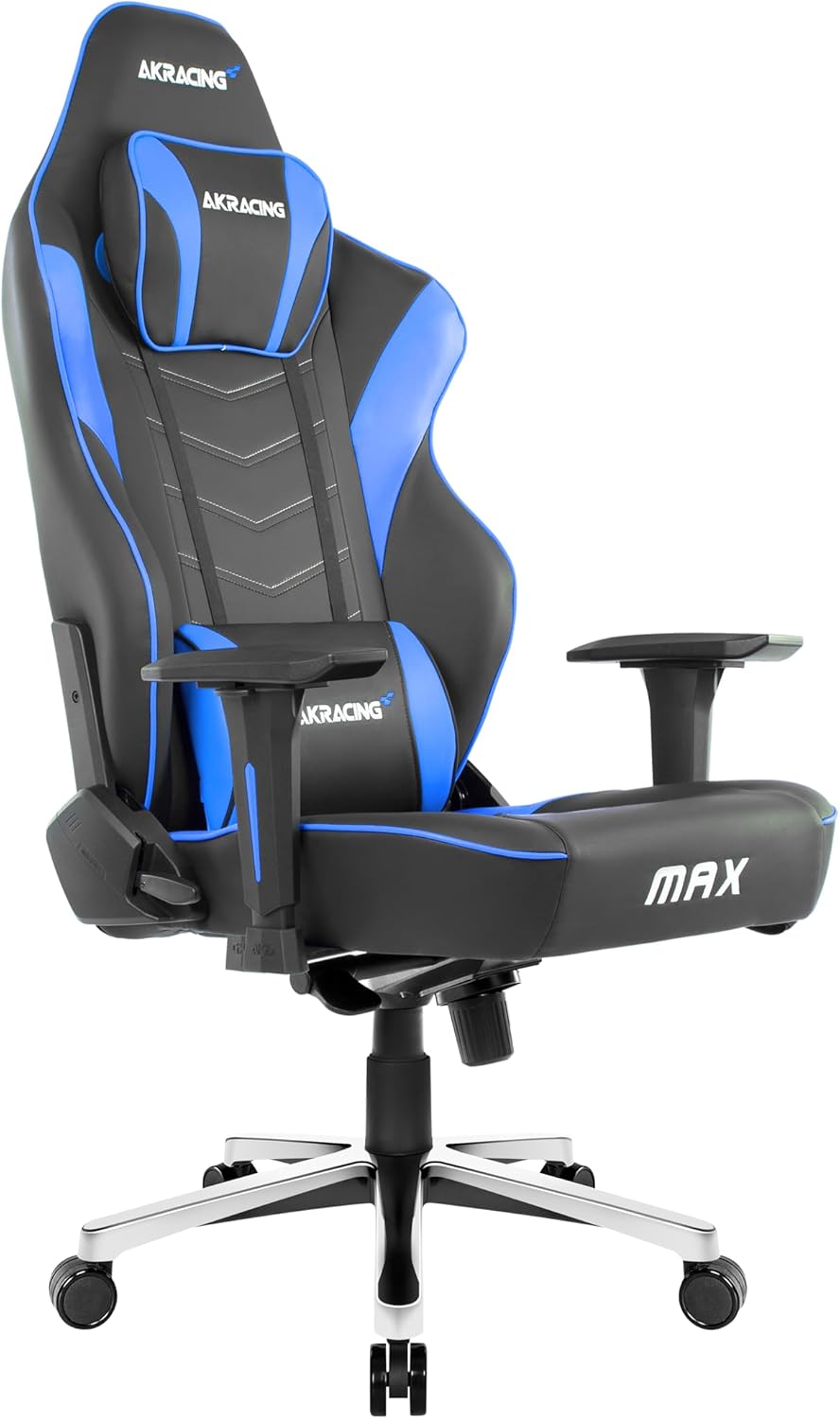 Masters Series Max Gaming Chair, Black/Blue
