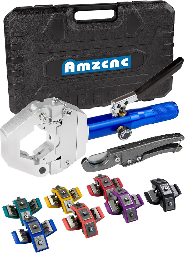 Hydraulic A/C Hose Crimper