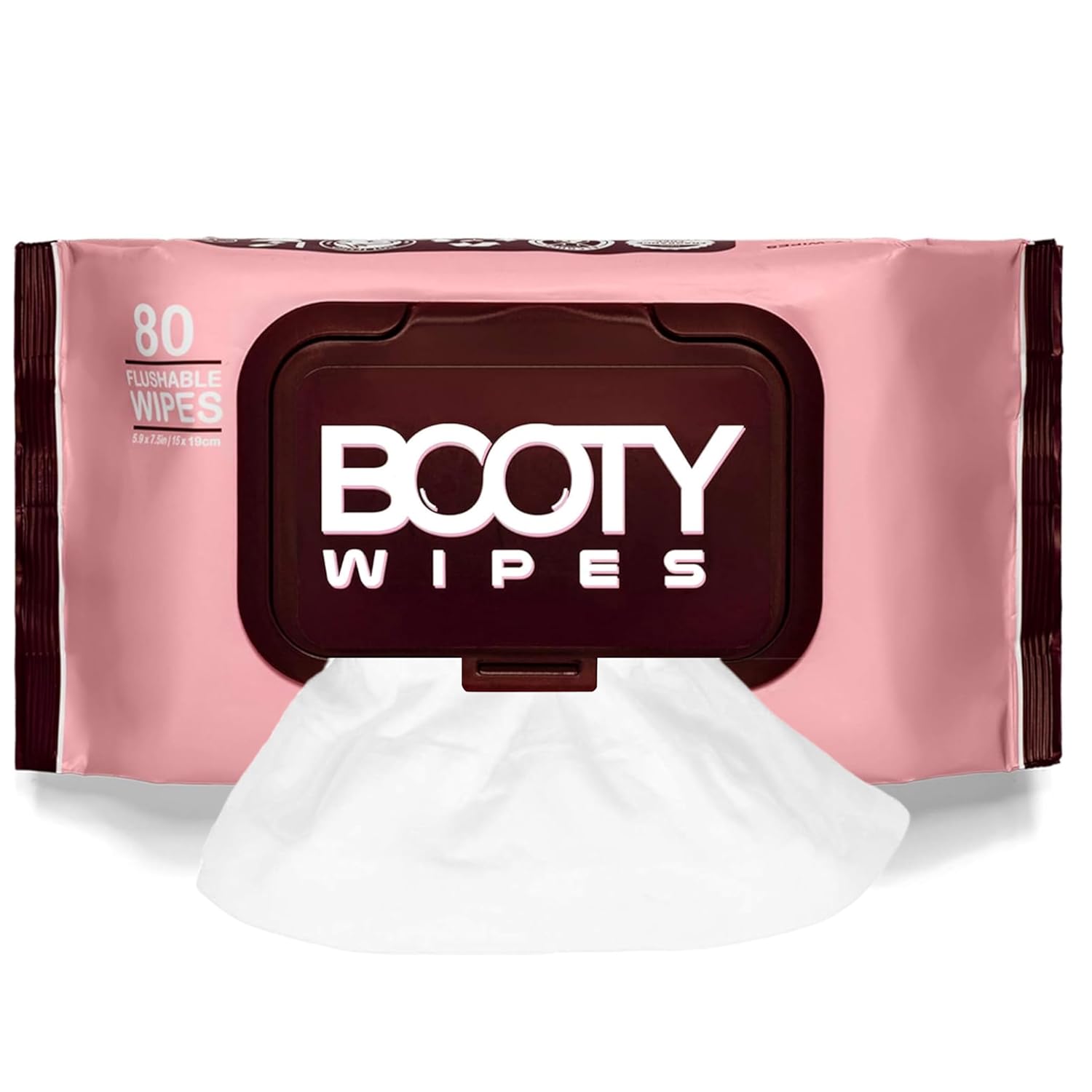 Flushable Wipes for Adults, 80-Count