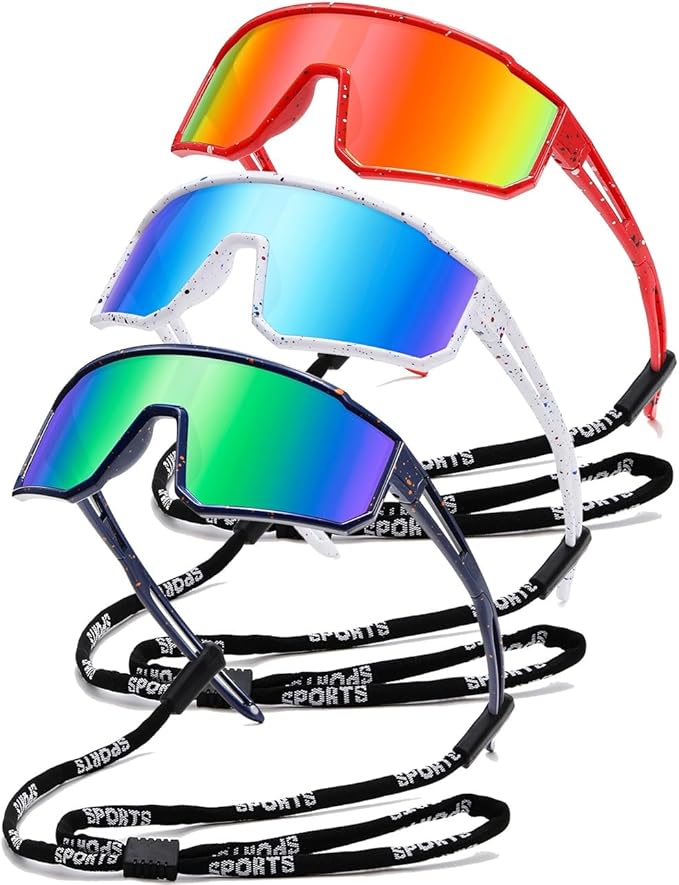 Lightweight Square Polarized Sunglasses For Men UV400 Protection