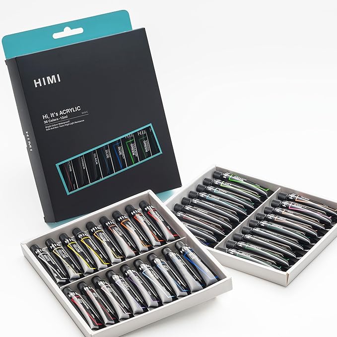HIMI Gouache Pad 8.5 x 8.5 in. (98 lb / 160 g), 50 Sheets