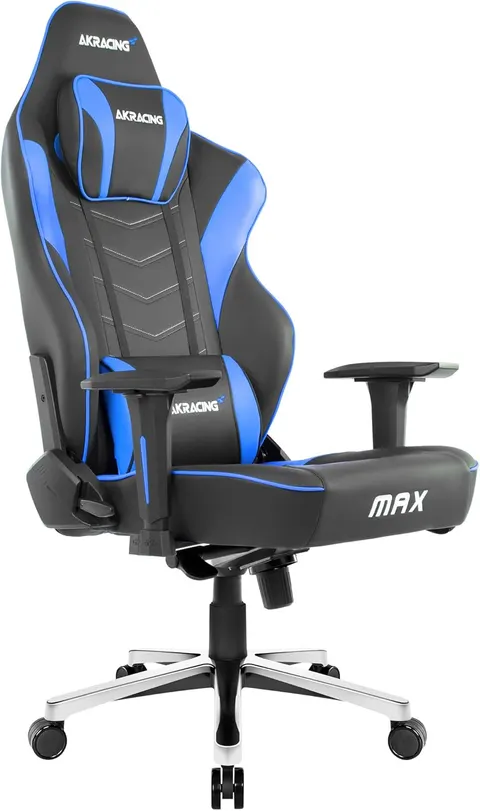 Masters Series Max Gaming Chair, Black/Blue