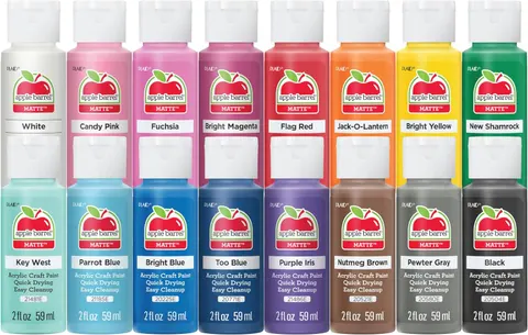 Apple Barrel Acrylic Paint in Assorted Colors