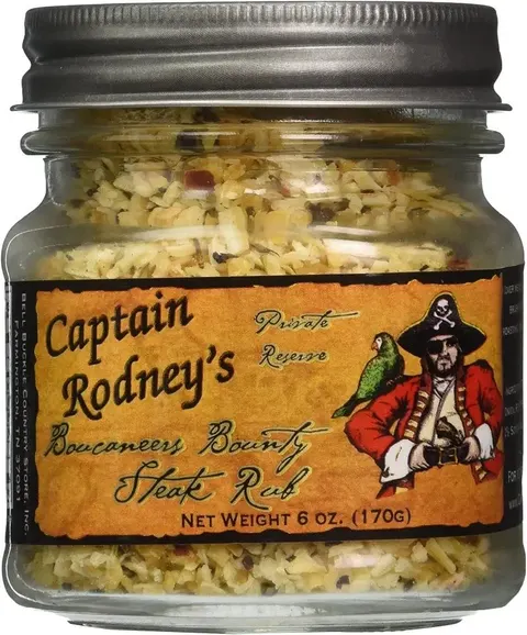 Captain Rodney's Spicy Peach Barbeque Sauce, 17 oz