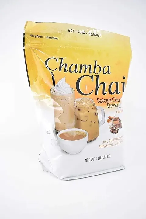 Chamba Chai Spiced Chai Latte Drink Mix, 4 lb