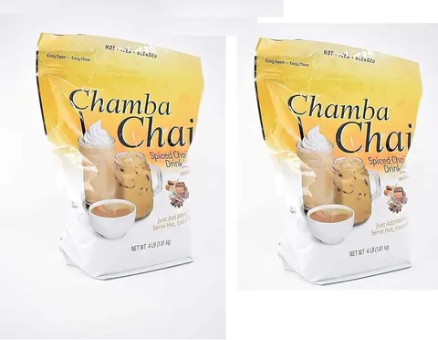 Chamba Chai Spiced Chai Latte Drink Mix, 4 lb