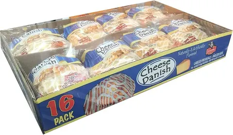 Cloverhill Bakery Cherry and Cheese Danish, 12 Count