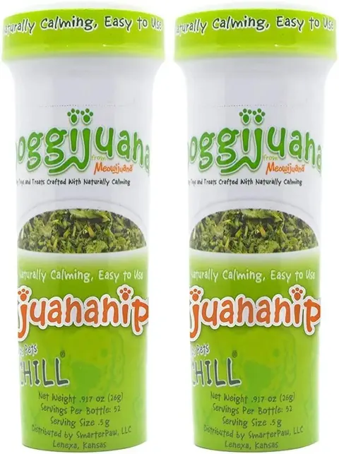 Doggijuana Juananip Refill Bottle, 2 Pack
