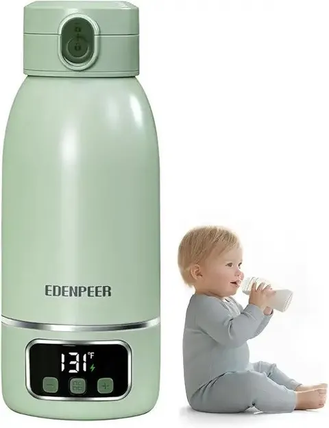 Edenpeer 14 oz Portable Electric Travel Mug, 120W