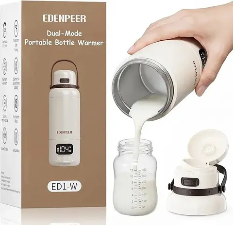 Edenpeer 14 oz Portable Electric Travel Mug, 120W