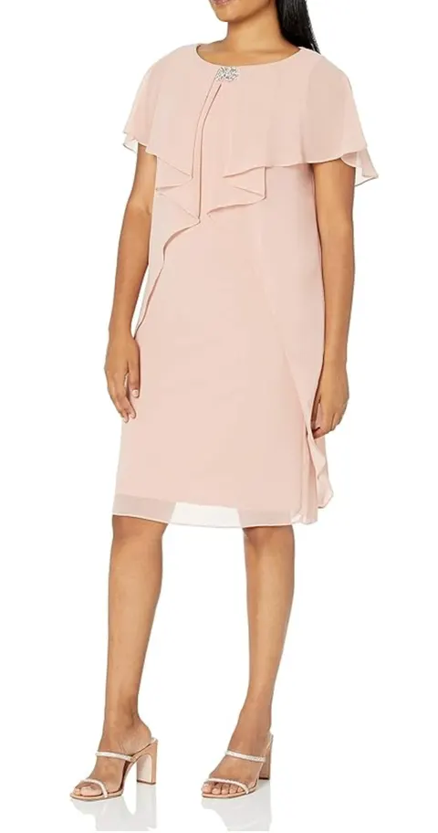 Emma Street Women's Corded Lace with Sequins Gown