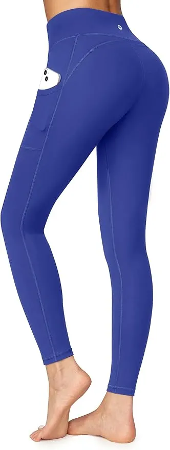 Yoga Pants with Pockets, Blue