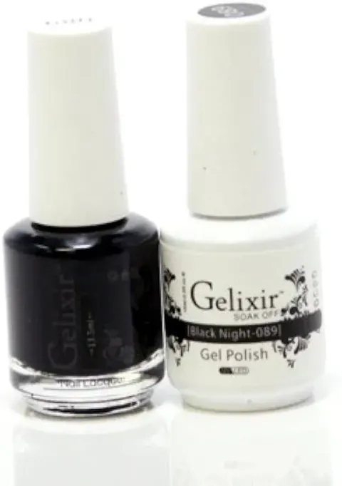GELIXIR Soak Off Gel Base and Top Coat No Wipe Refill, 8 oz