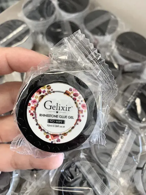 GELIXIR Soak Off Gel Base and Top Coat No Wipe Refill, 8 oz