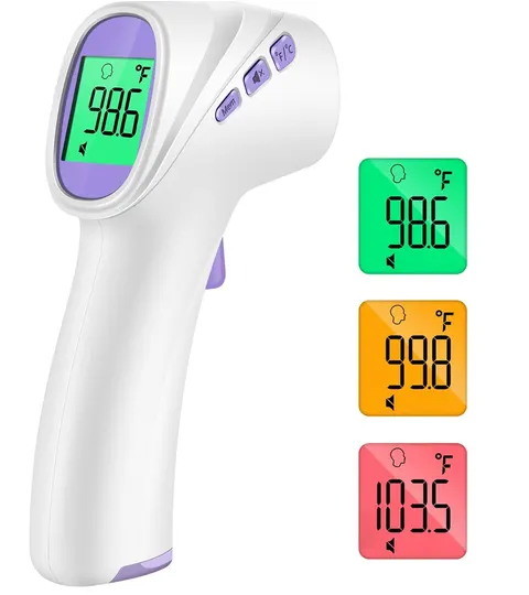 Forehead Thermometer for Adults and Kids, FSA HSA Eligible, Digital Baby Thermometer with Fever Alarm, Fast Accurate Results, Home Medical & Nurse Essentials