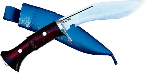 Black Kukri Knife