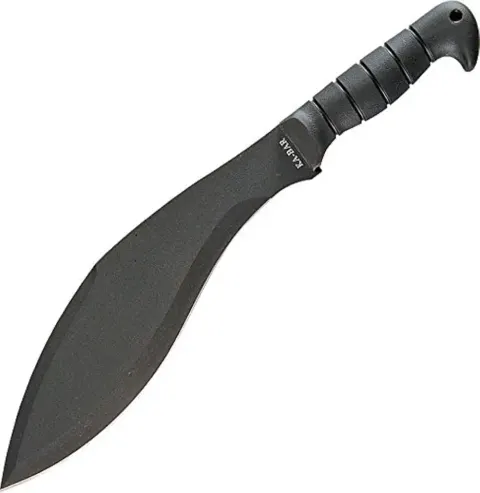 Black Kukri Knife