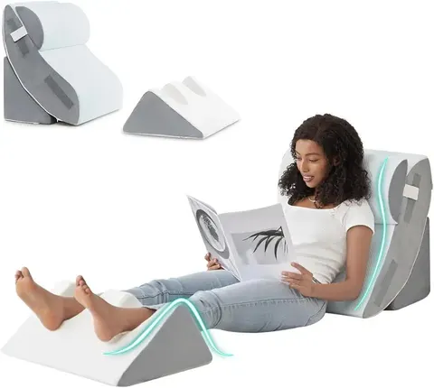 Hansleep Memory Foam Mattress Pad Topper, Queen