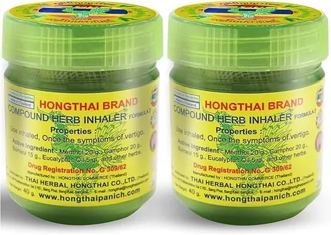Traditional Thai Herbal Inhaler – Pack of 3
