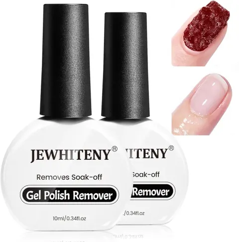 Jewhiteny 45 Pcs Gel Nail Polish Kit with Nail Lamp