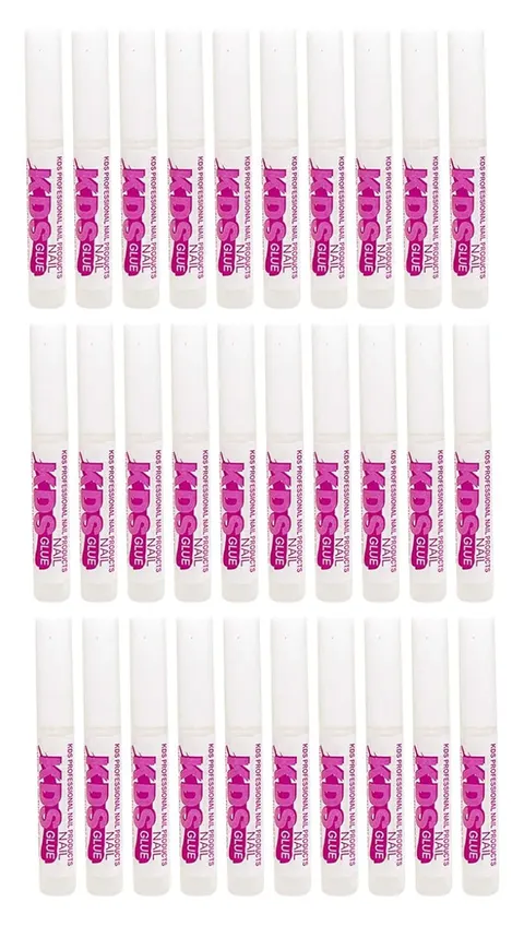 KDS Nail Tip Glue, 100 pcs, 0.07 oz Each