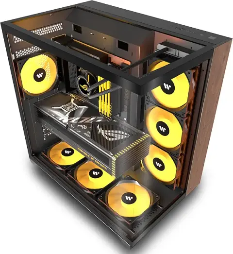 C650 Mech PC Case, ATX Tower, White