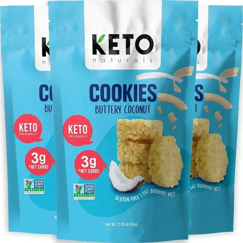 Keto Naturals Zero Carb Keto Crackers, Sea Salt