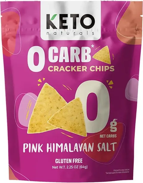 Keto Naturals Zero Carb Keto Crackers, Sea Salt