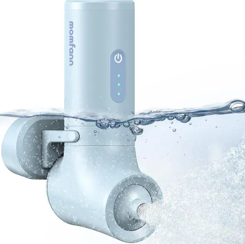 Bath Jet Spa, Cordless Portable Bathtub Accessories, Blue