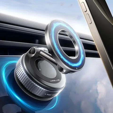 MRGLAS 2025 Upgraded Vacuum Magnetic Phone Holder Stand