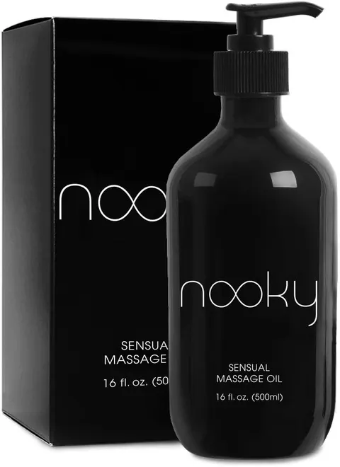 Lavender Massage Oil with Essential and Jojoba Oils, 16 oz