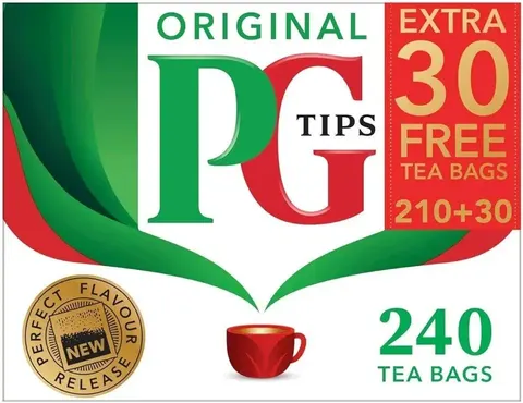 PG Tips One Cup Original Tea Bags, 1100 Count