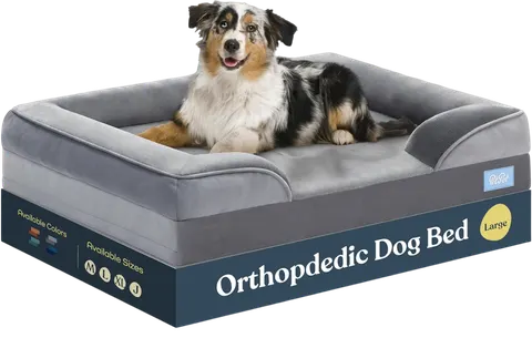 Ultra Comfortable Orthopedic Sofa Dog Bed for Large Dogs