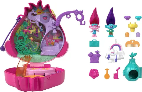 Polly Pocket Trolls Compact Playset