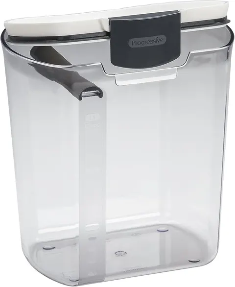 Flour Storage Container, 4-Quart, BPA-Free Plastic, Dishwasher Safe