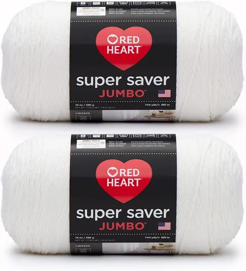 Red Heart Super Saver Black Yarn