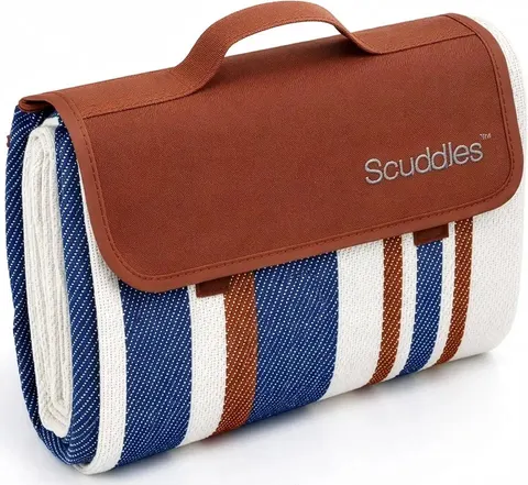 Scuddles Extra Large Picnic Blanket, 80 x 80 in., Waterproof