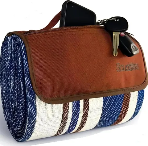 Scuddles Extra Large Picnic Blanket, 80 x 80 in., Waterproof