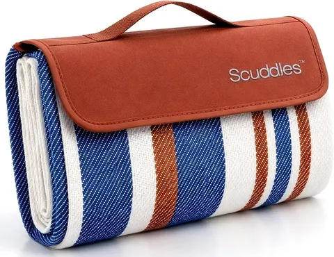 Scuddles Extra Large Picnic Blanket, 80 x 80 in., Waterproof