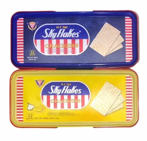 Crackers Original & Garlic Flavor, 32 Count (Pack of 2)