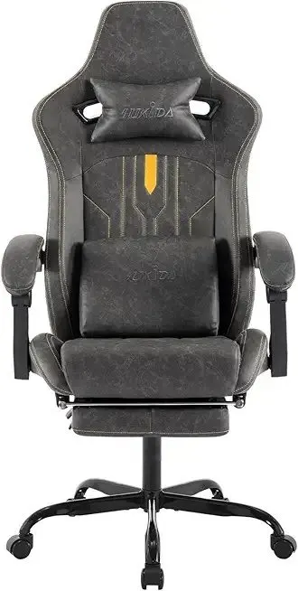 SUKIDA Ergonomic Gaming Computer Chair with Massage Lumbar Support