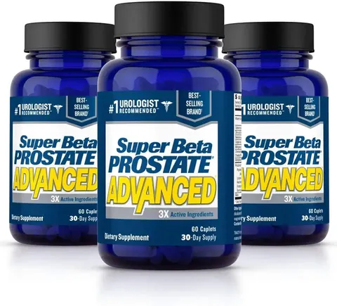 Super Beta Prostate Advanced, Prostate Health Supplement for Men, 180 Count