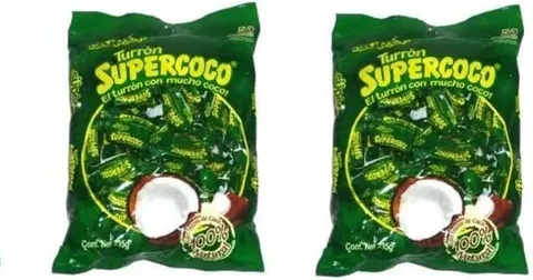 Supercoco All Natural Coconut Candy, 100 Units