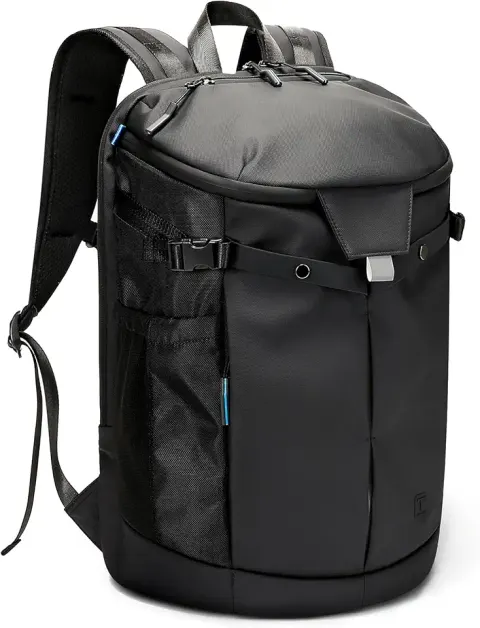 TANGCORLE Travel Backpack for Men, Water Resistant 17.3 in. Laptop Backpack, Black