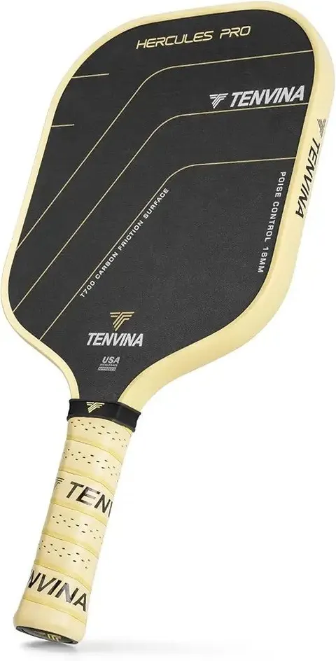 TENVINA Thermoformed T700SC Carbon Fiber Pickleball Paddle, USAPA Approved