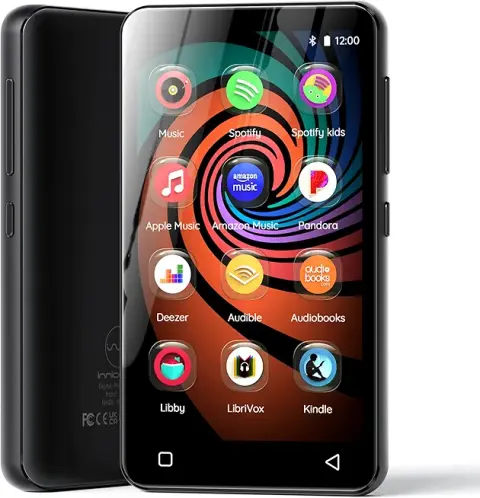 160GB MP3 Player with Bluetooth and WiFi, Black