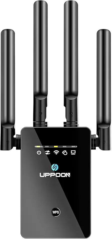 Uppoon 2025 WiFi Booster Extender, 10,000 sq ft